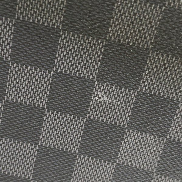 ALPHA Damier Graphite Coated Canvas Gray