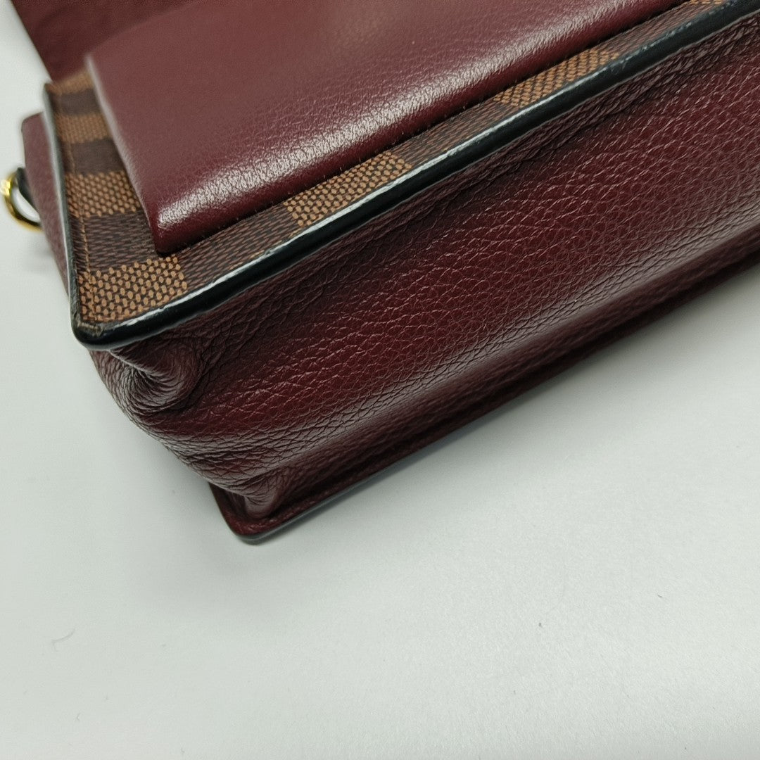 VAVIN Damier Ebene Coated Canvas Brown