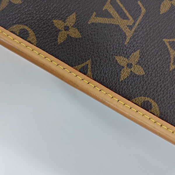 DIANE Monogram Coated Canvas Brown