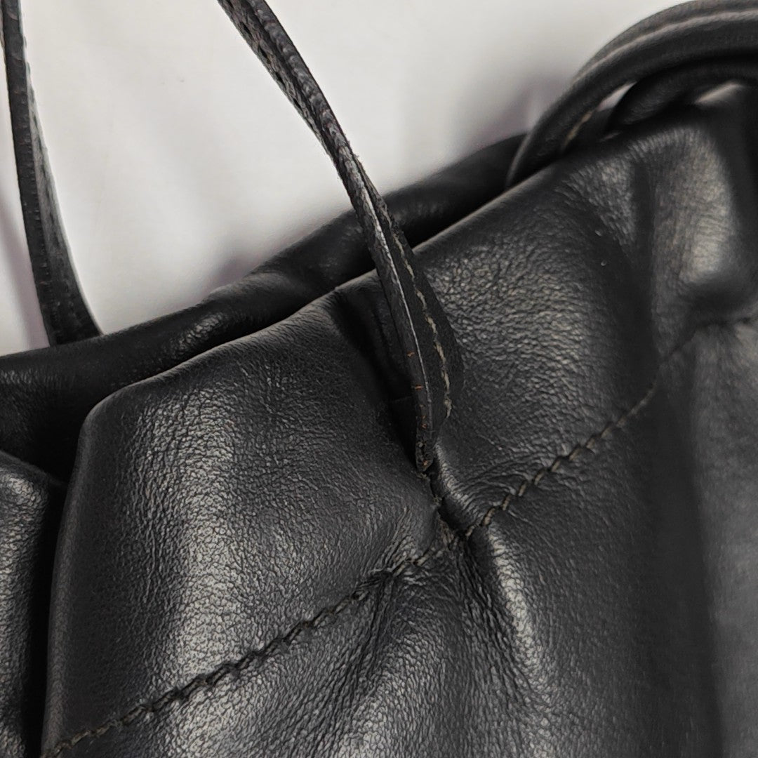 Calfskin Tote Bag Black