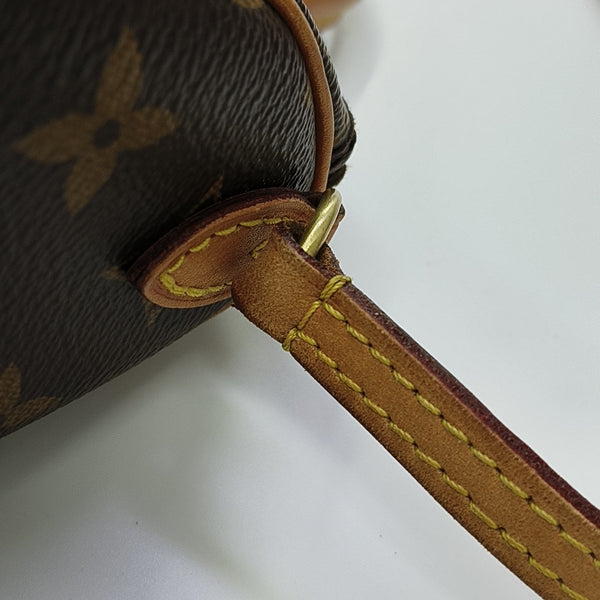 SPEEDY Nano Monogram Coated Canvas Brown