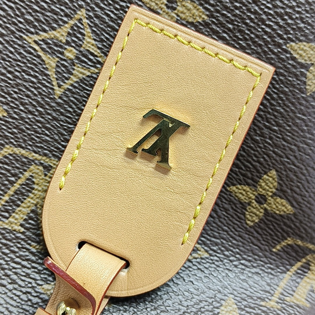CARRYALL PM Monogram Coated Canvas Brown