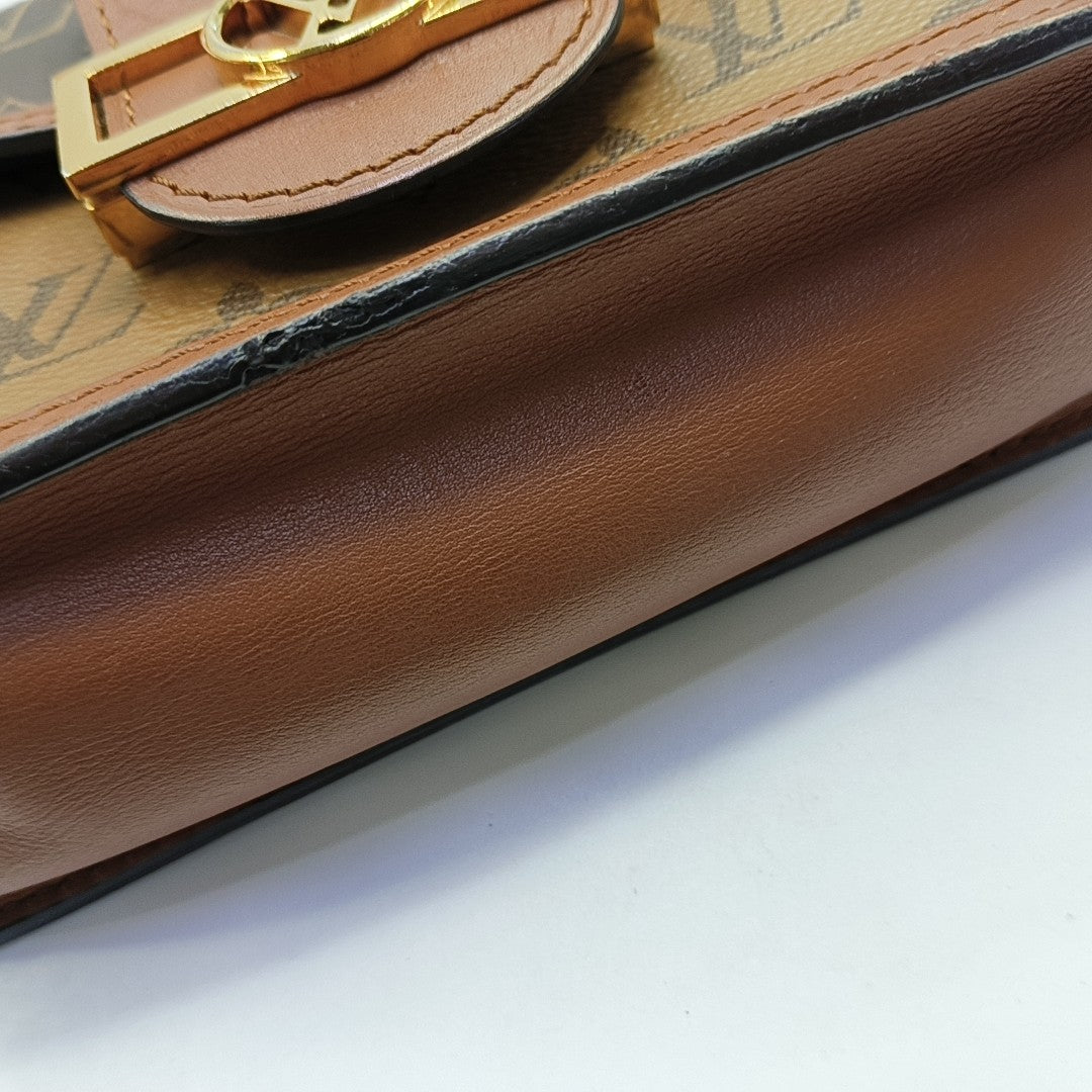 DAUPHINE WOC Monogram Coated Canvas Brown