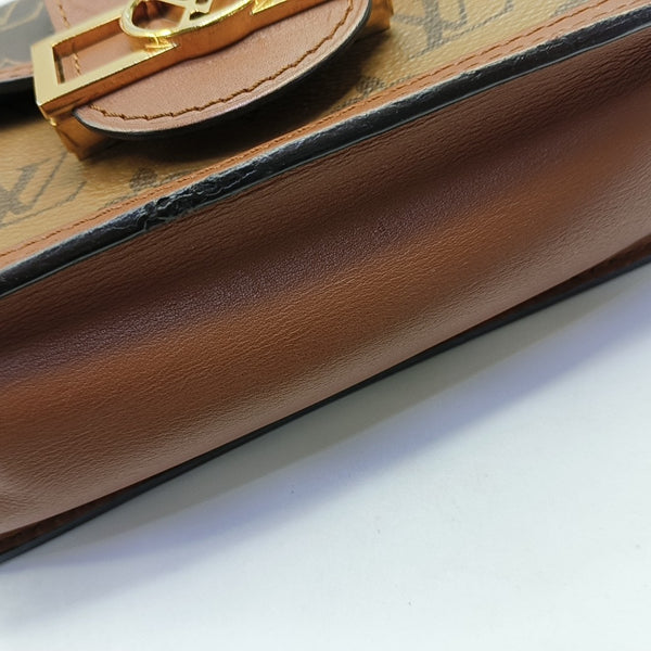 DAUPHINE WOC Monogram Coated Canvas Brown