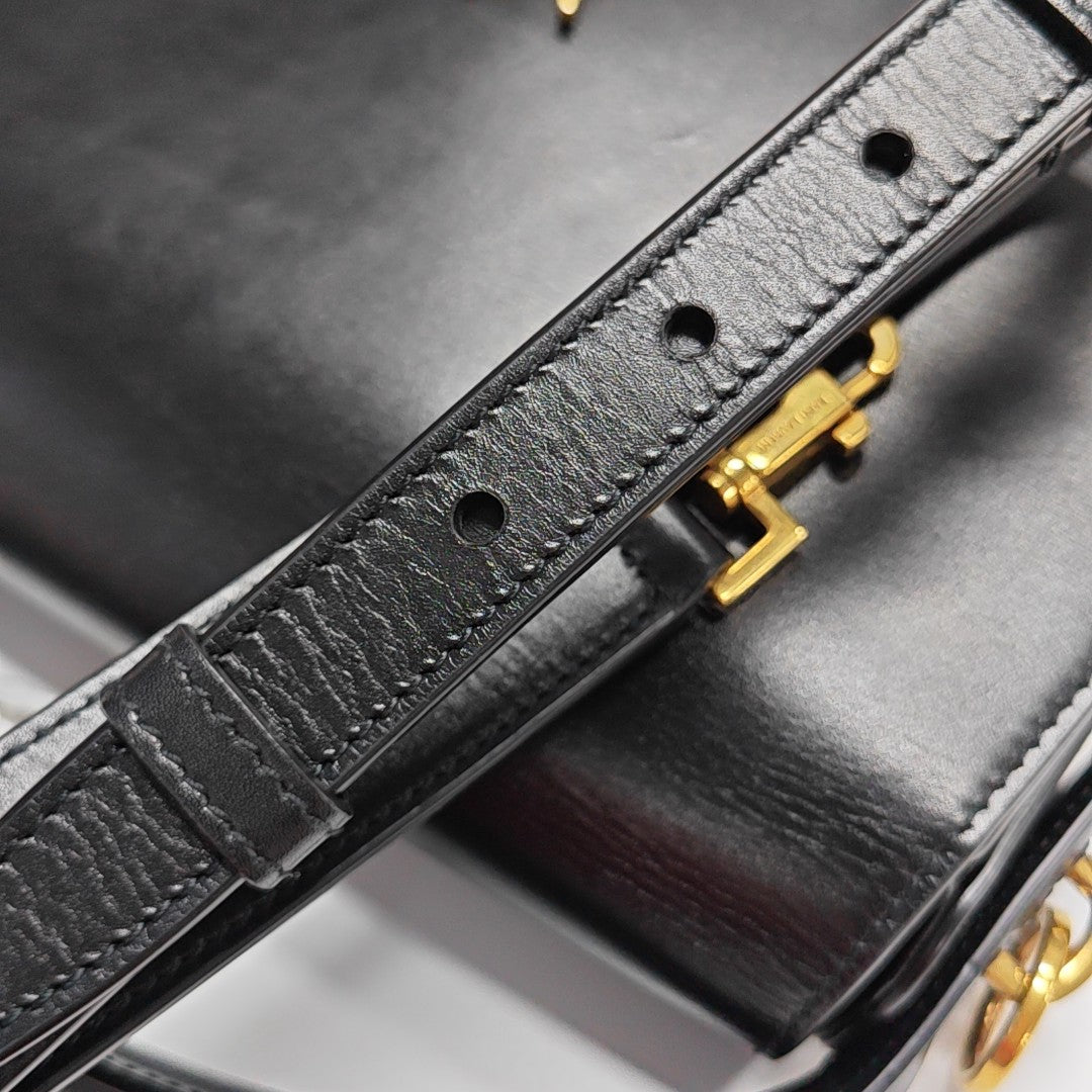 VOLTAIRE Calfskin Black