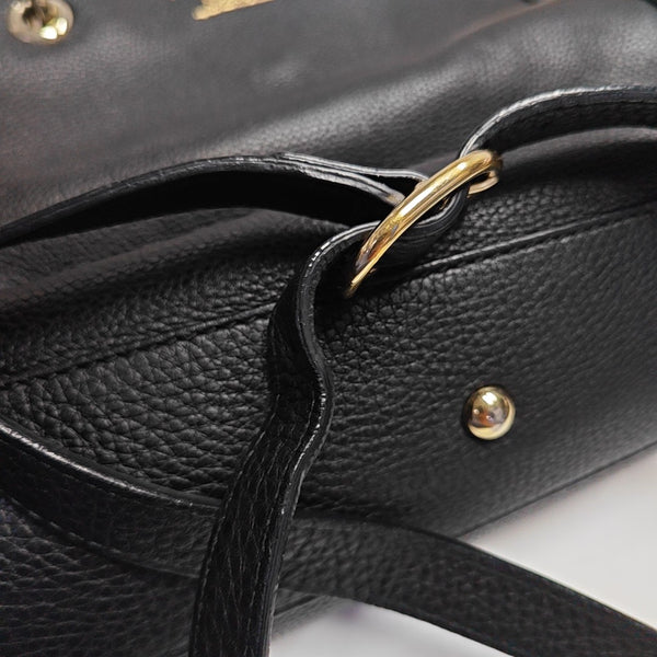 Bamboo 1947 Medium Calfskin Black