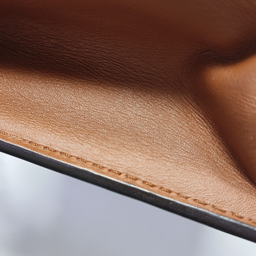 DAUPHINE WOC Monogram Coated Canvas Brown