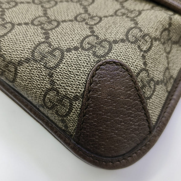 Neo Vintage Large Monogram Coated Canvas Brown