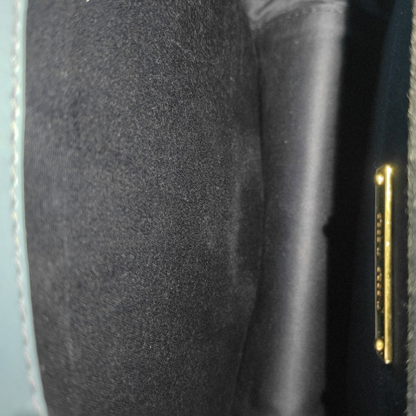 Calfskin Shoulder Bag Blue