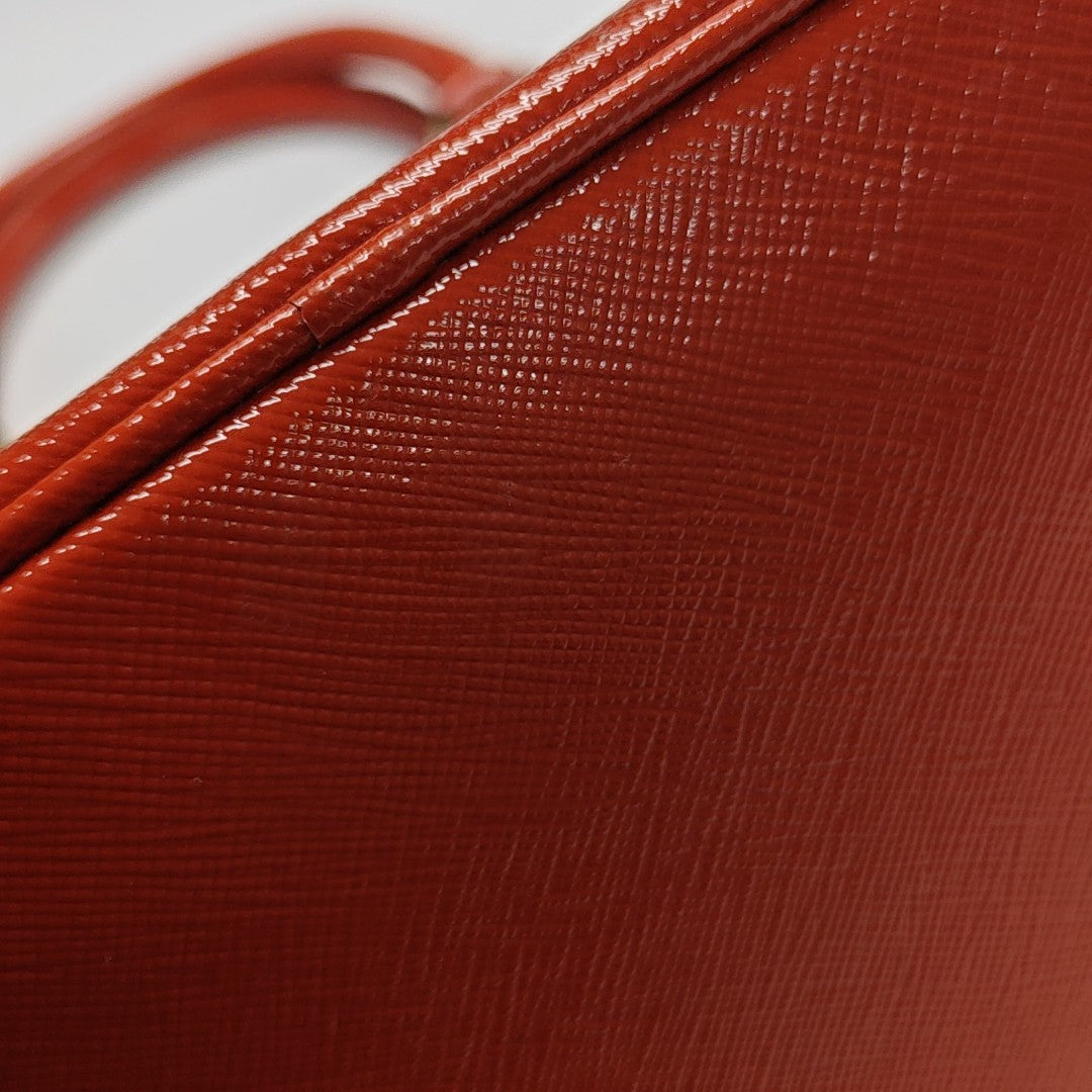 Promenade Saffiano Calfskin Orange
