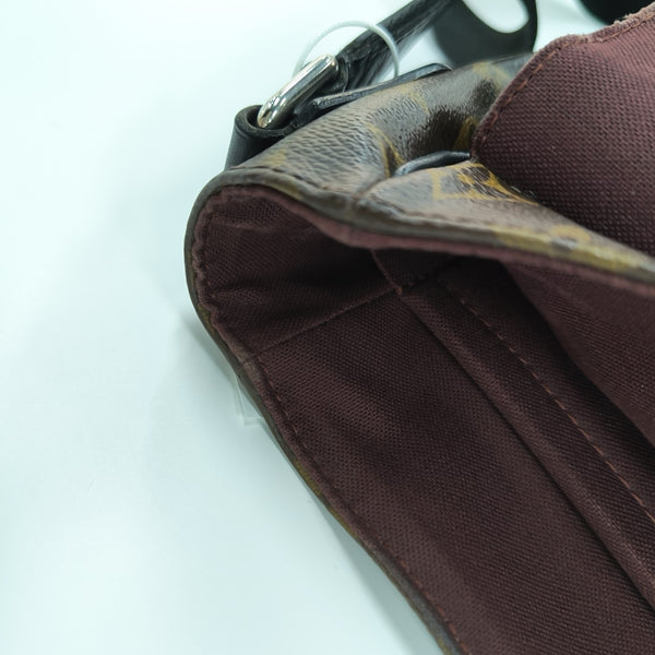 VINTAGE BEAUBOURG Monogram Coated Canvas Brown