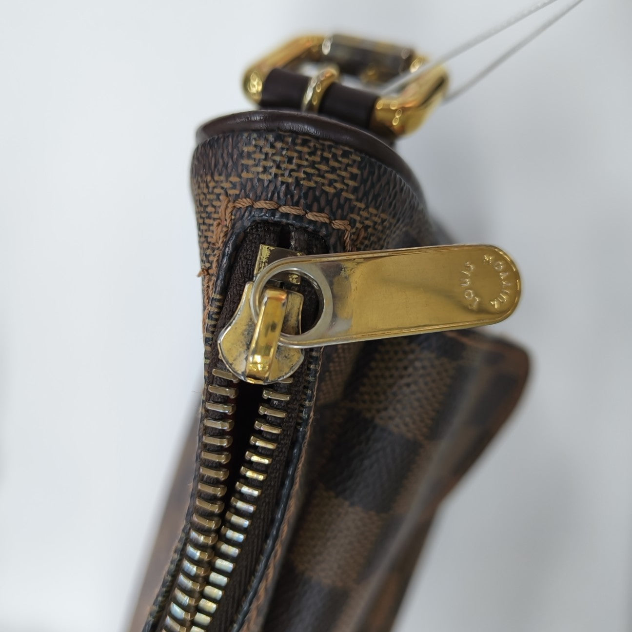 RAVELLO GM Damier Ebene Coated Canvas Brown