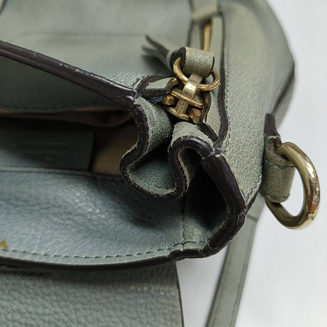 Faye Mini Calfskin Blue