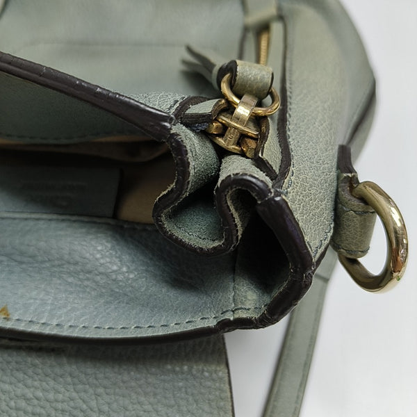 Faye Mini Calfskin Blue
