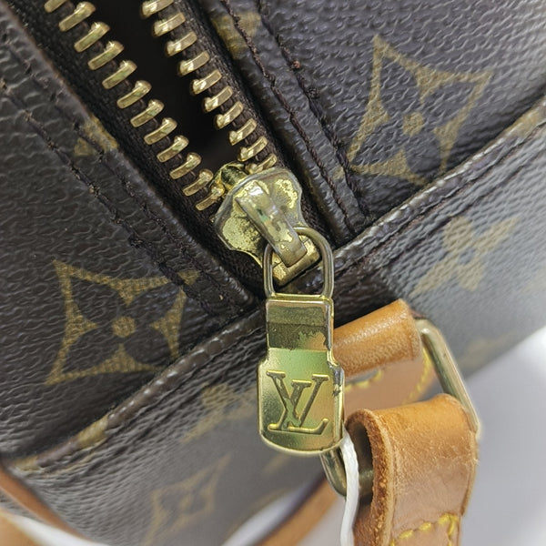 BLOIS PM Monogram Coated Canvas Brown