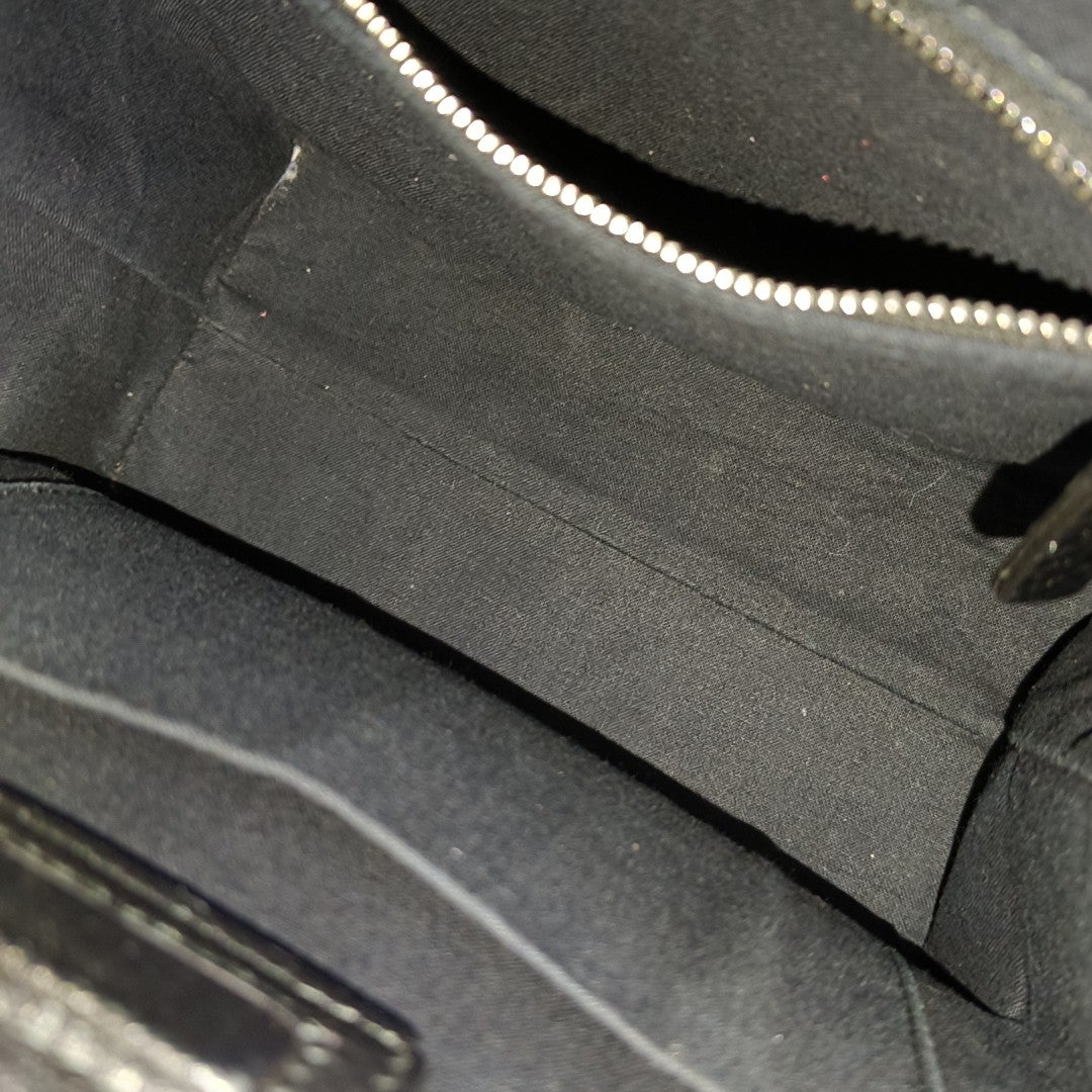 Shopping Bag Super Mini Calfskin Black