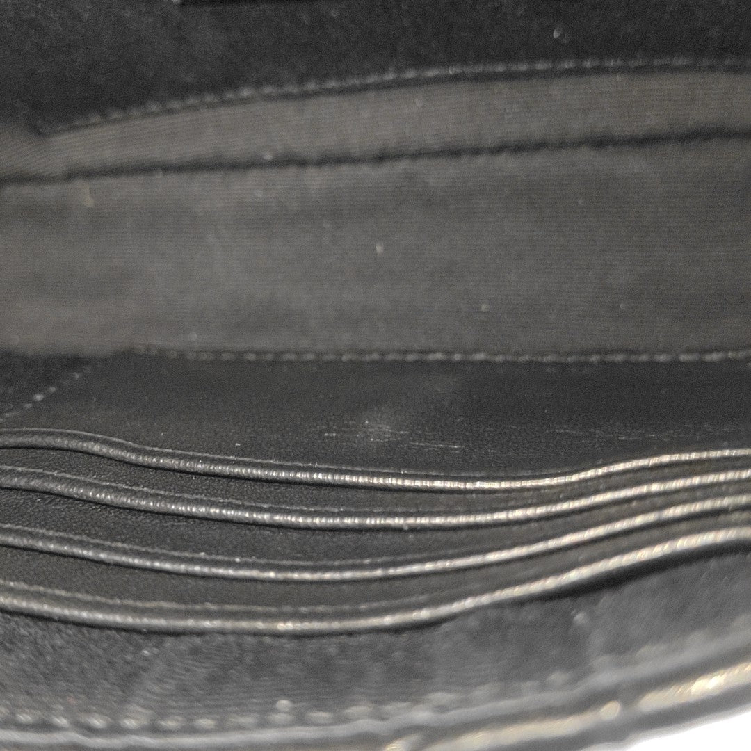 Quilted Lambskin Belt Bag Black