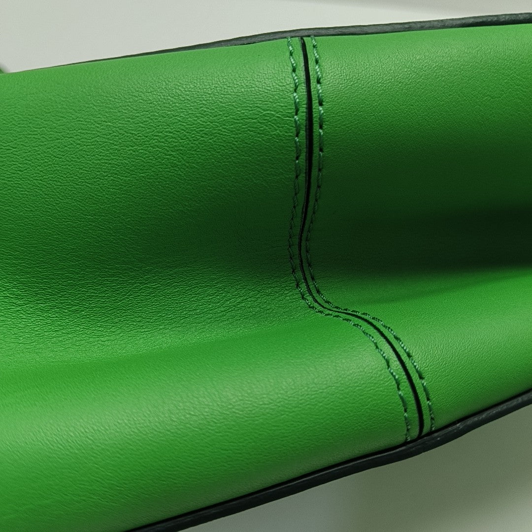 Calfskin Shoulder Bag Green