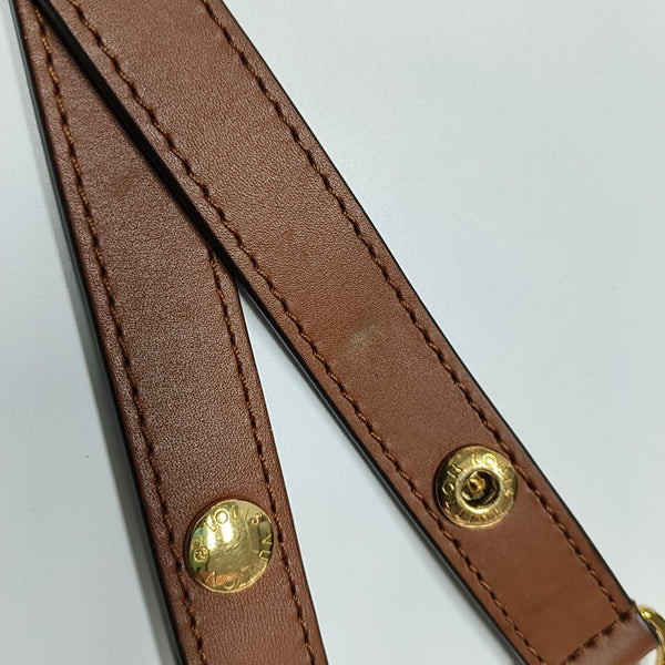 DAUPHINE Mini Monogram Coated Canvas Brown