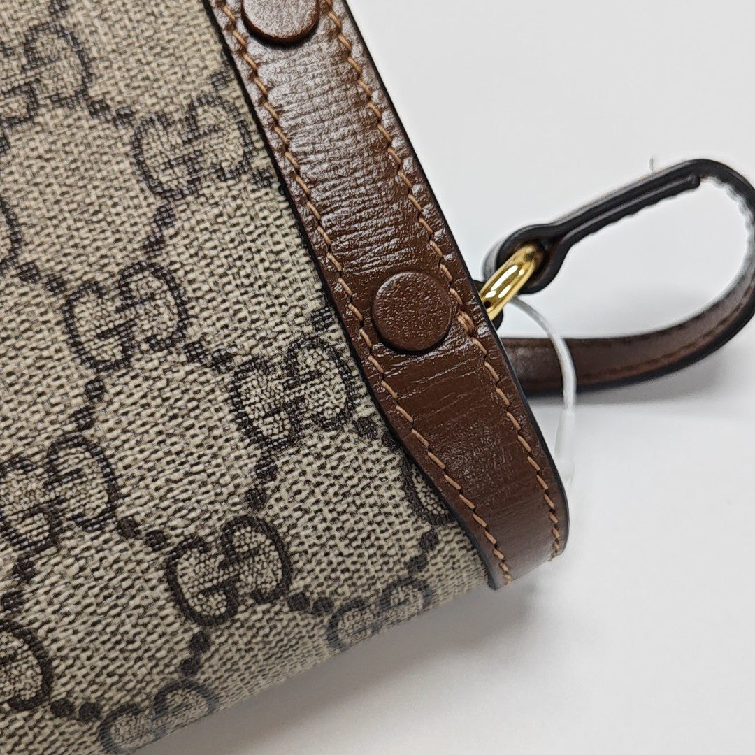 Horsebit 1955 Mini Coated Canvas Beige
