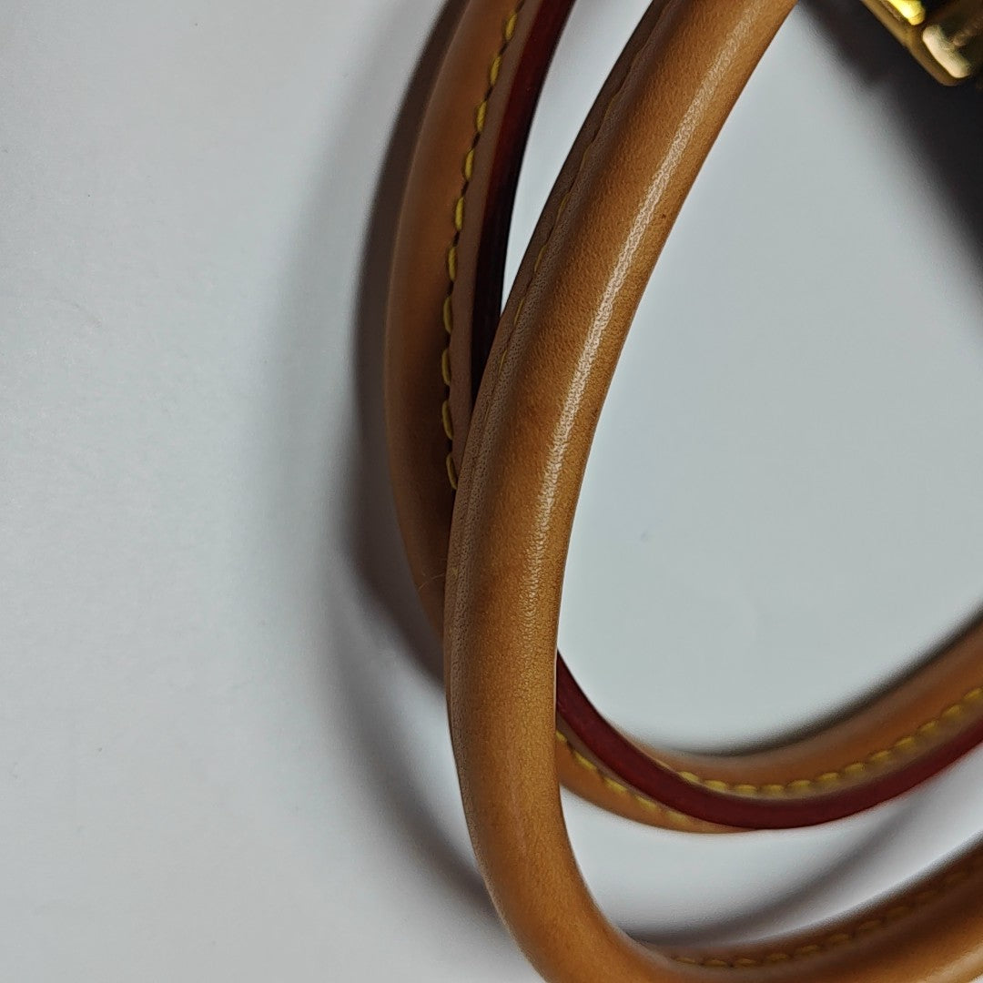 TURENNE Monogram Coated Canvas Brown