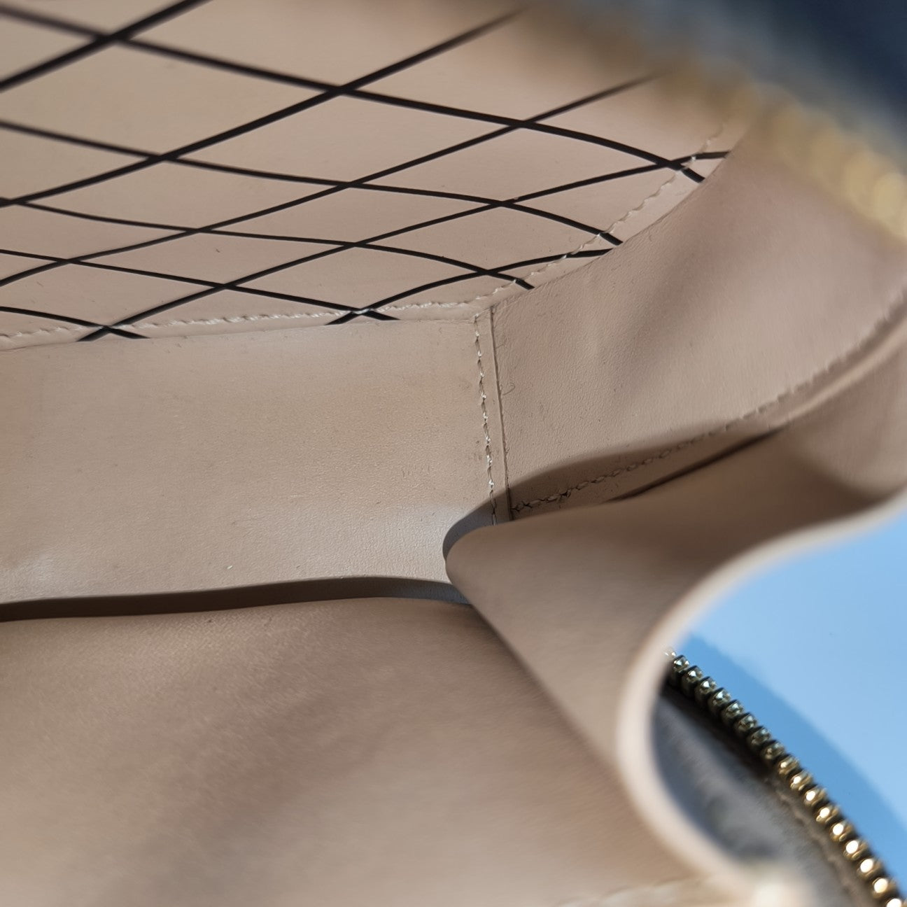 BOITE CHAPEAU Mini Monogram Coated Canvas Brown