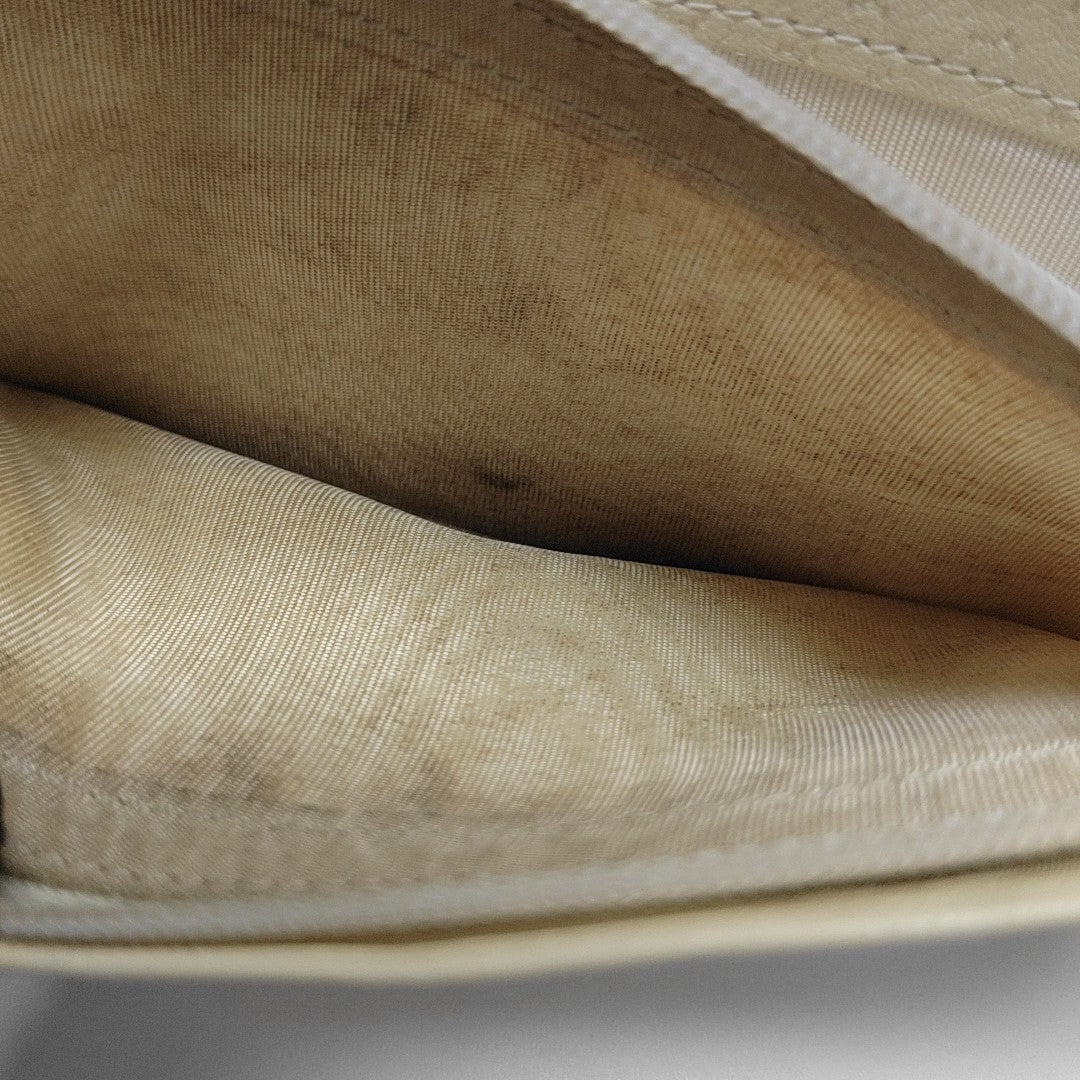 Calfskin Wallet White