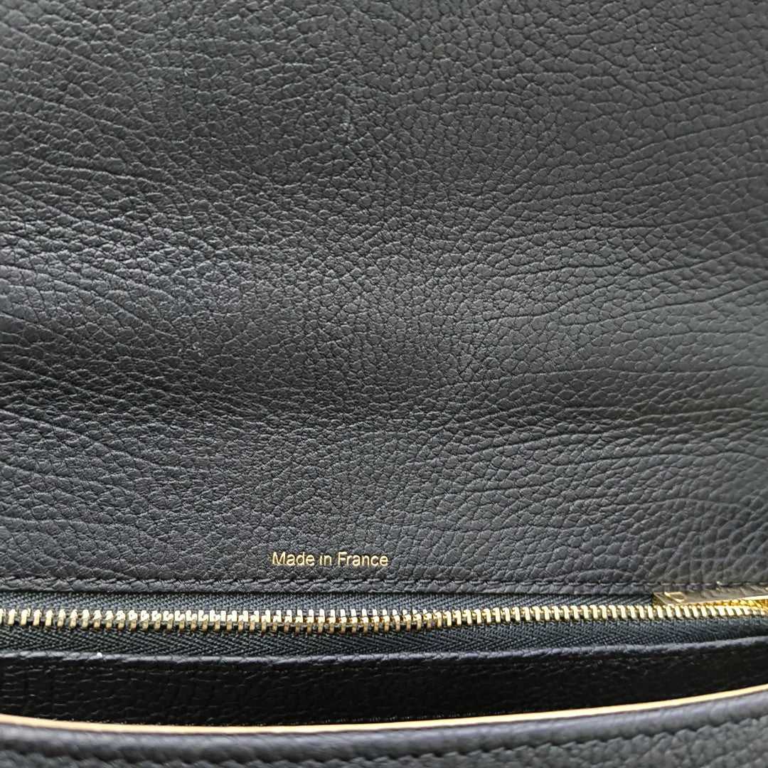 Brillant Calfskin Black
