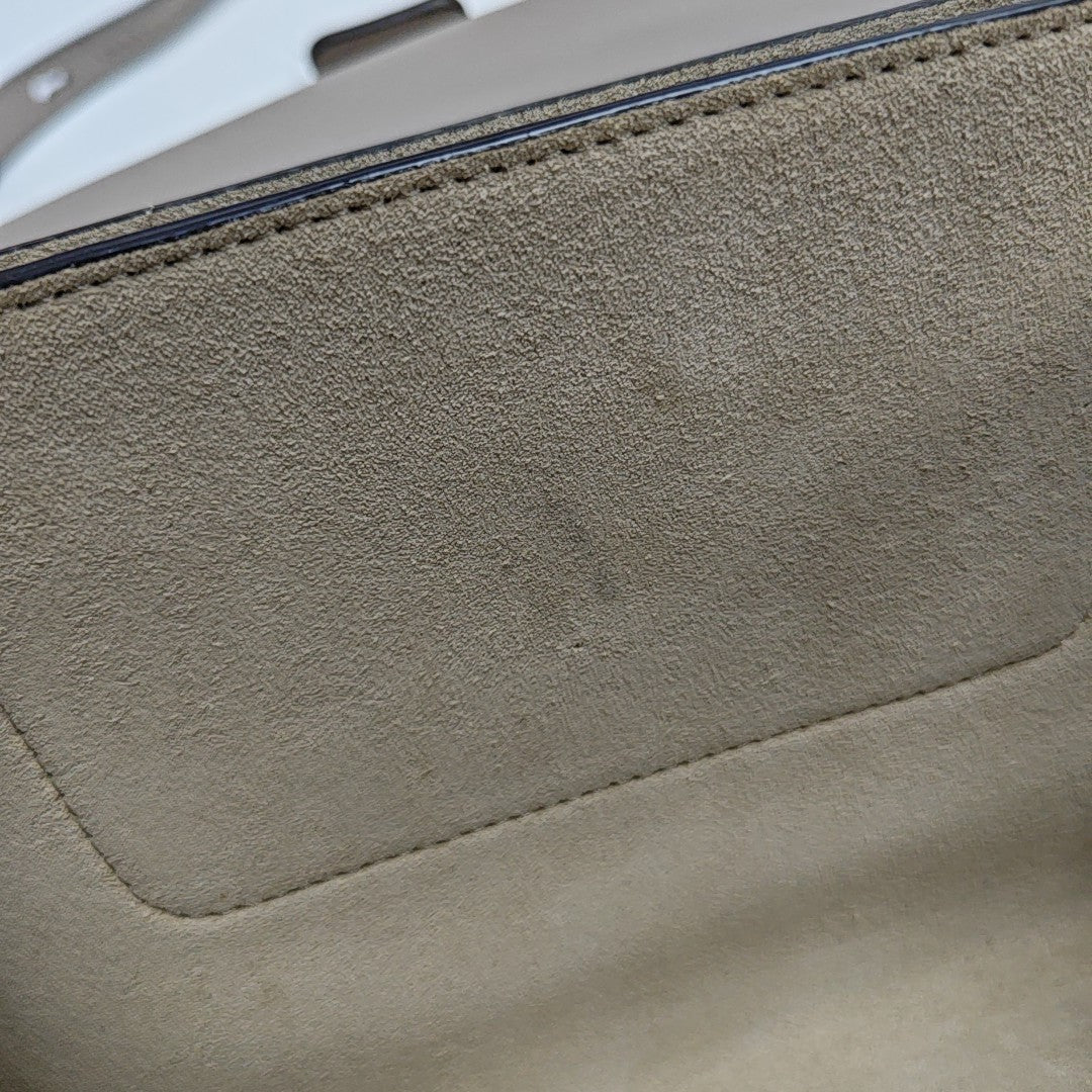 Faye Small Calfskin Gray