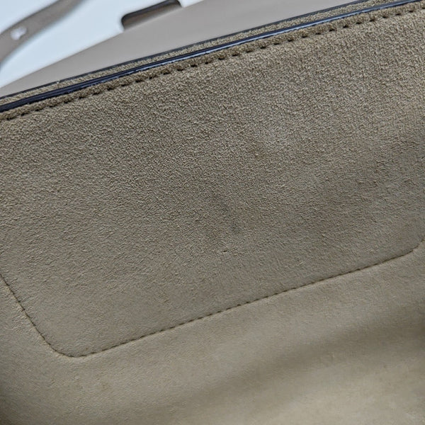 Faye Small Calfskin Gray