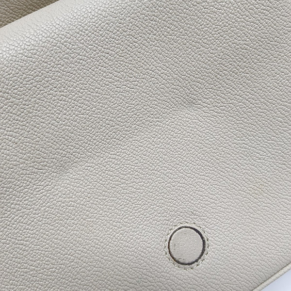 Buckle Calfskin Beige
