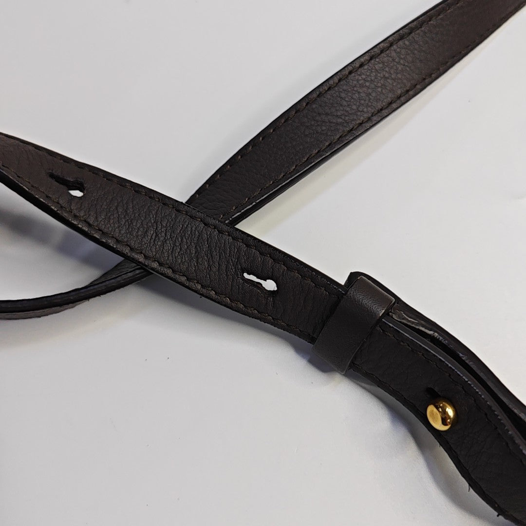 Gancini Calfskin Gray