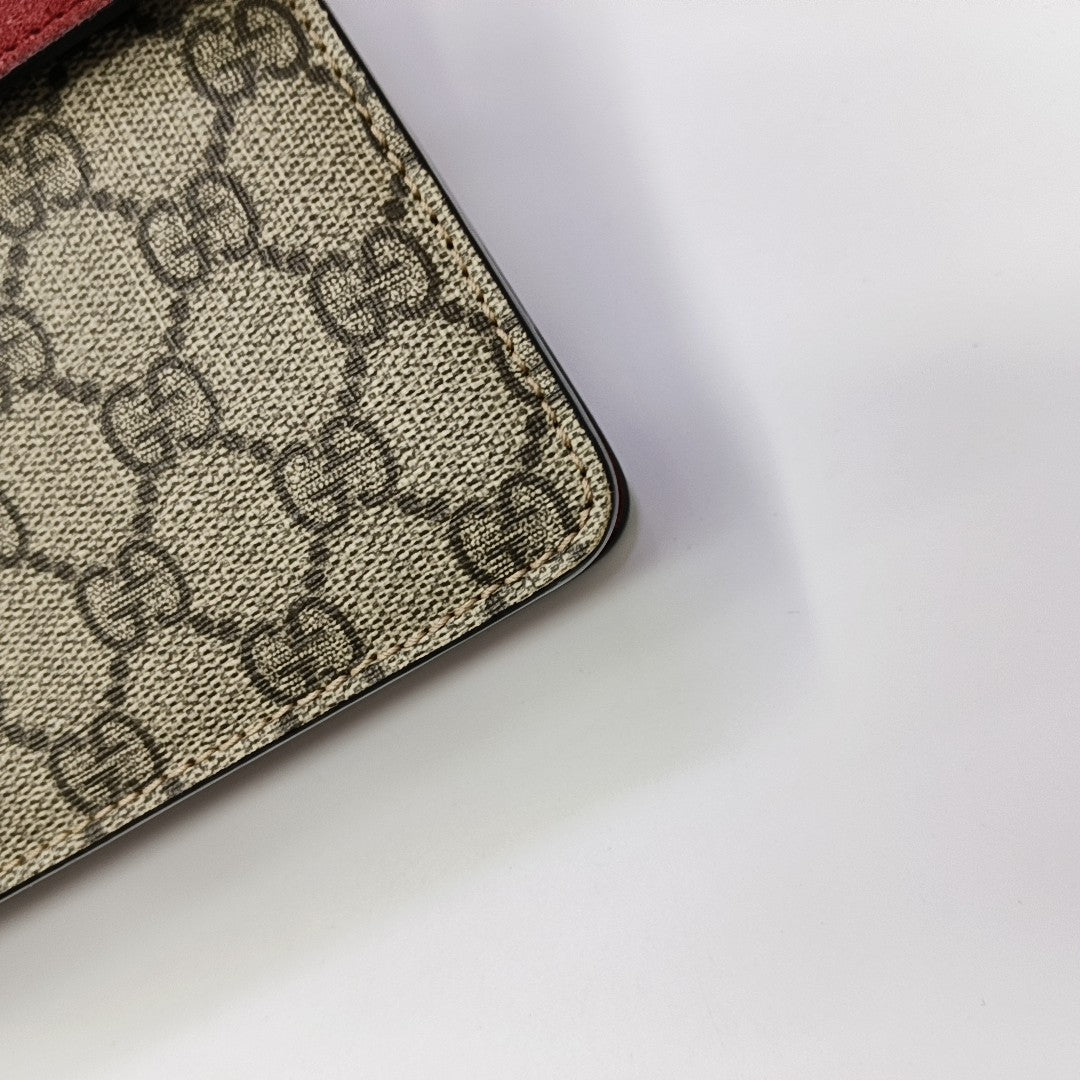 Dionysus Mini Monogram Coated Canvas Beige
