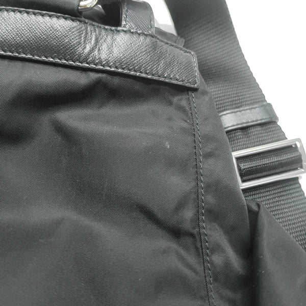 Nylon Backpack Black