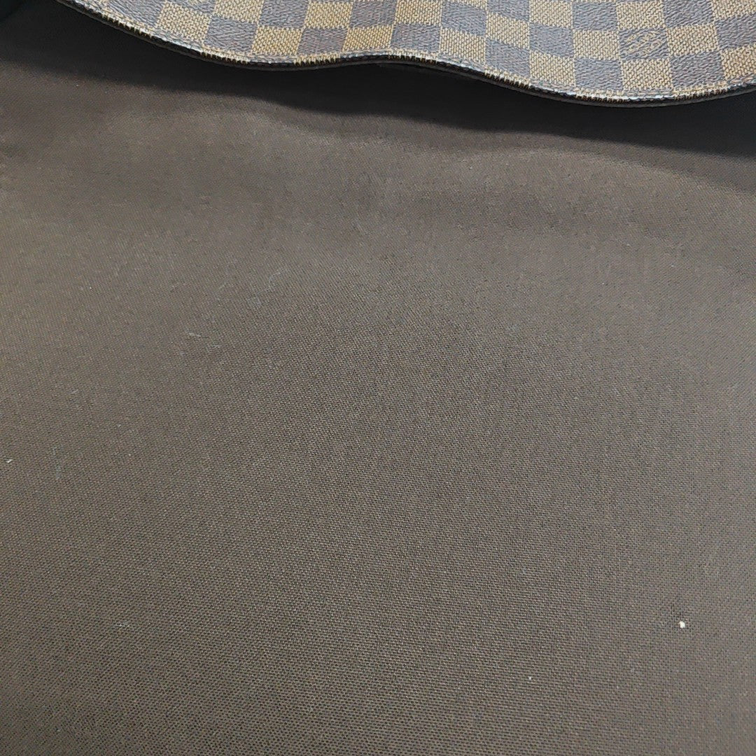 BROOKLYN Damier Ebene Coated Canvas Brown