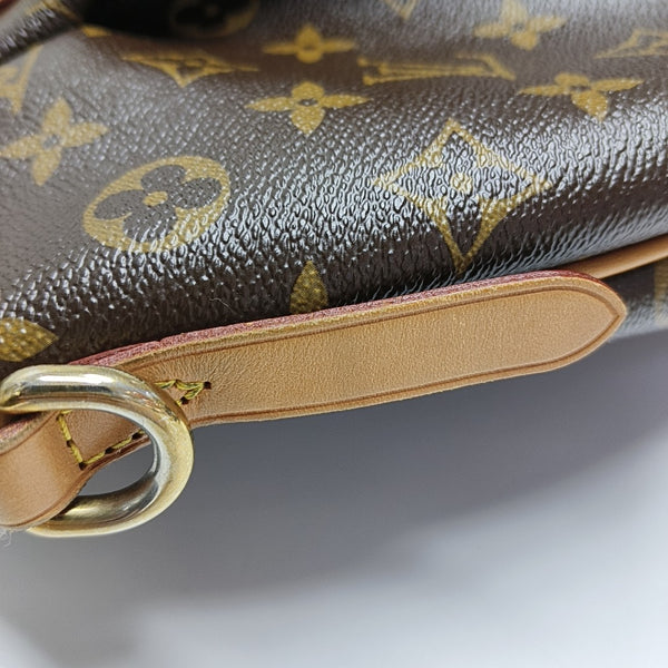 TURENNE GM Monogram Coated Canvas Brown
