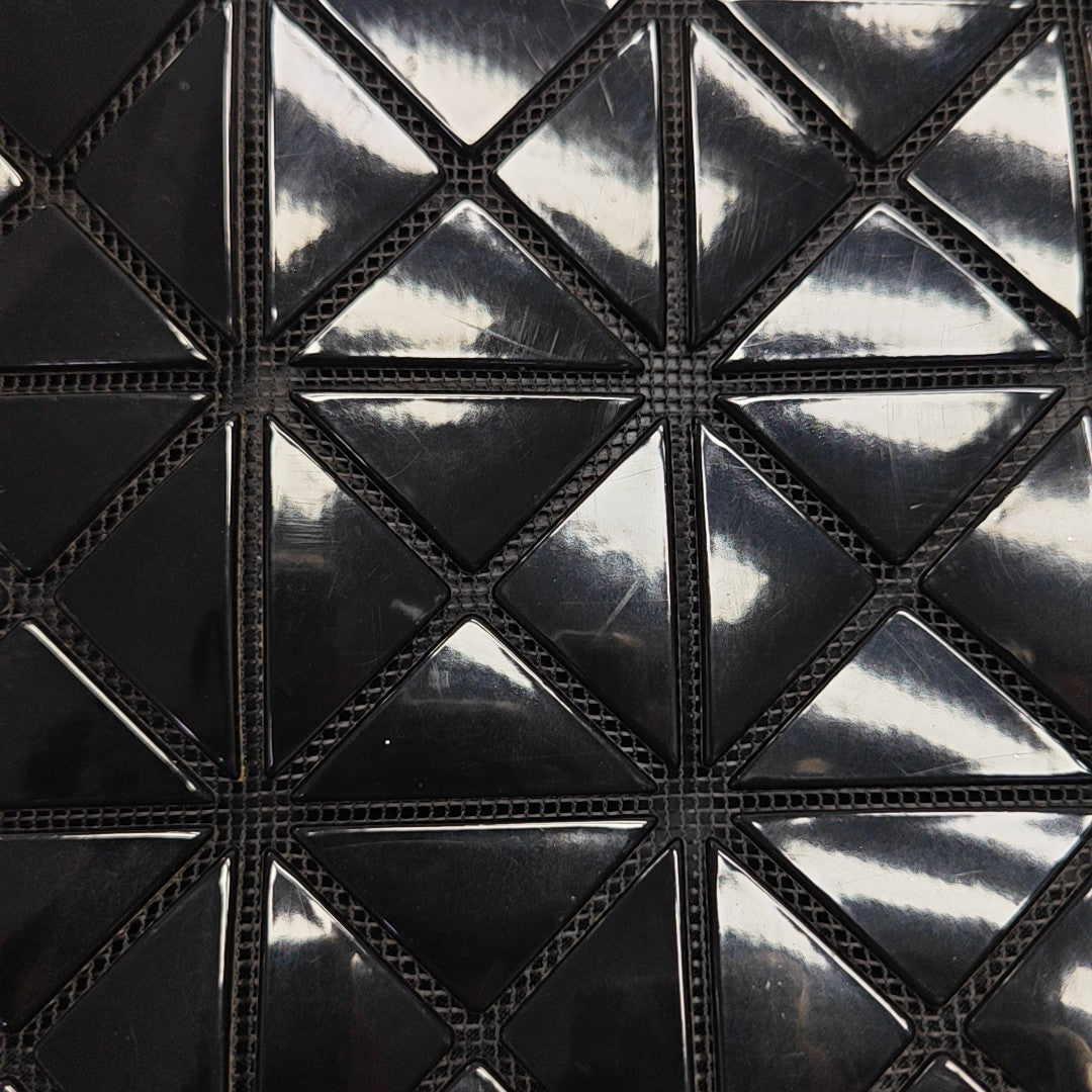 Special Material Top Handle Bag Black