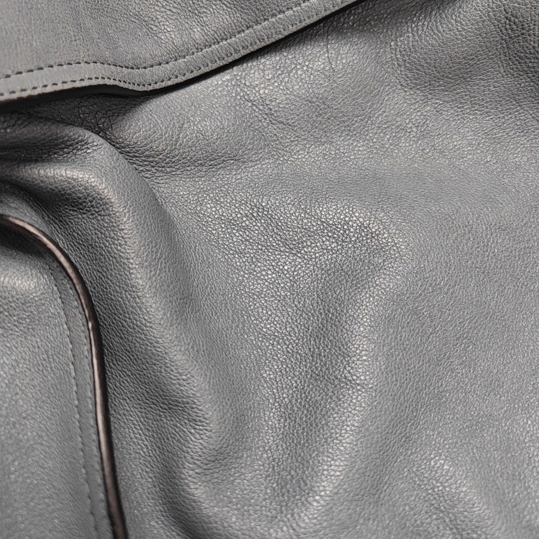 Etiquette Calfskin Blue