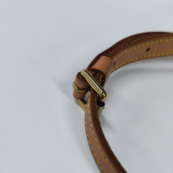 TAMBOURINE Monogram Coated Canvas Brown
