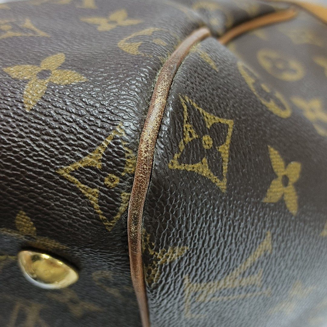 TIVOLI GM Monogram Coated Canvas Brown