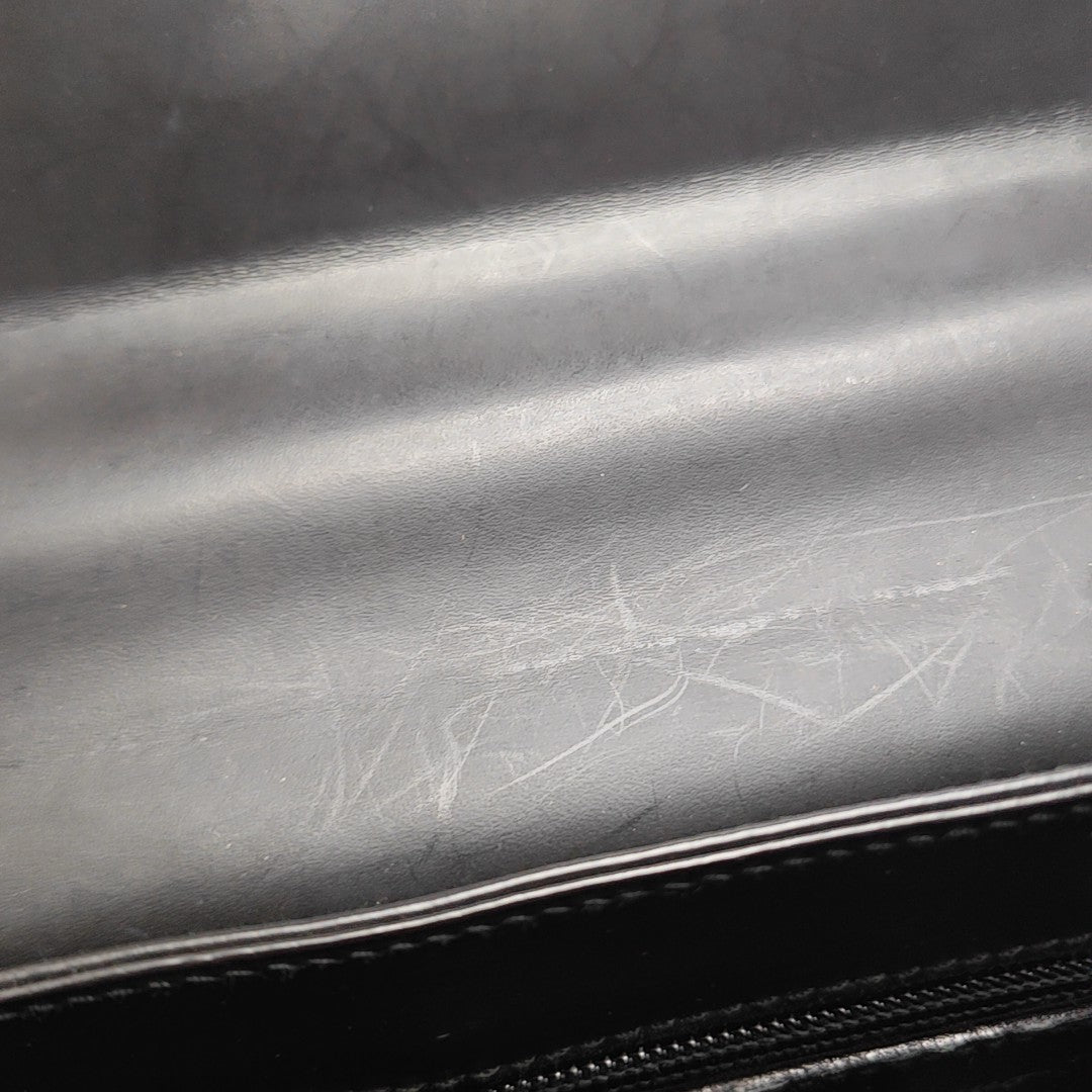 Kelly Leather Black