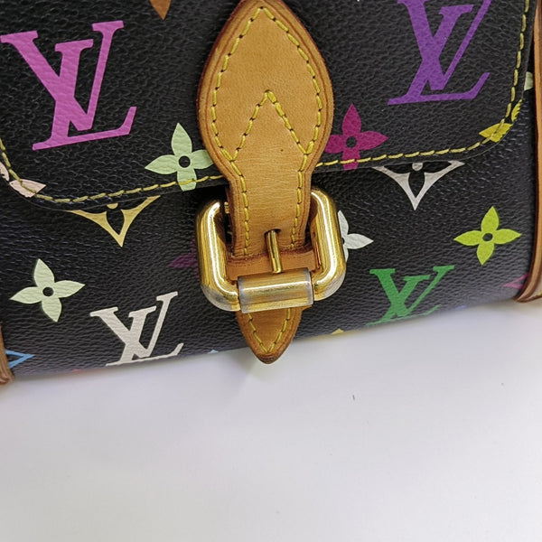 LV × TM PRISCILLA Monogram Coated Canvas Black
