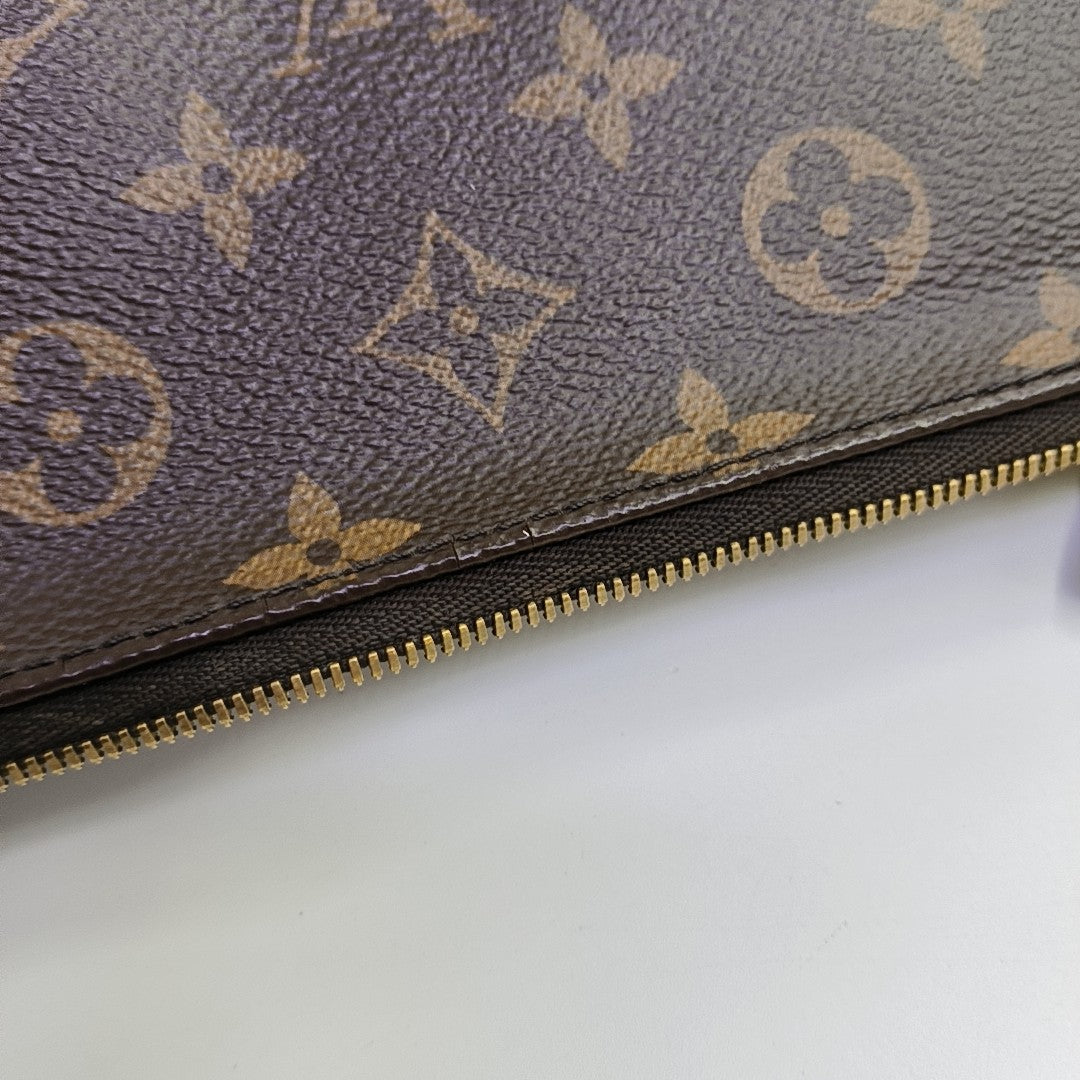 MULTI Monogram Coated Canvas Brown