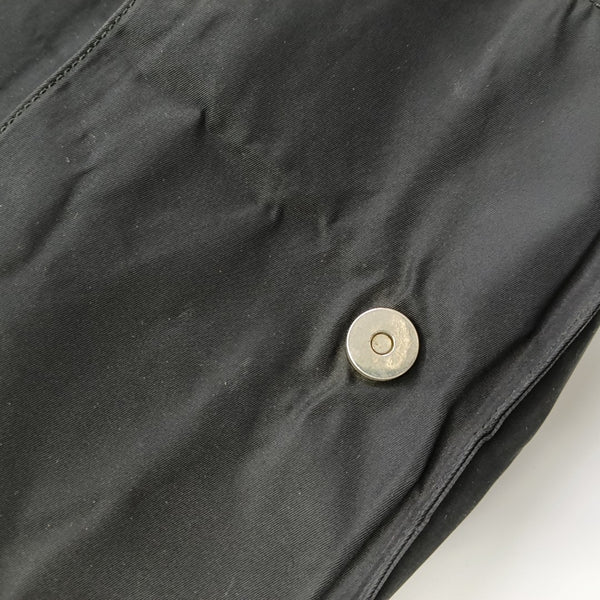 Nylon Shoulder Bag Black