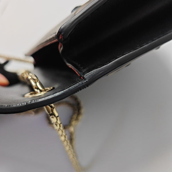 SERPENTI FOREVER Small Calfskin Black