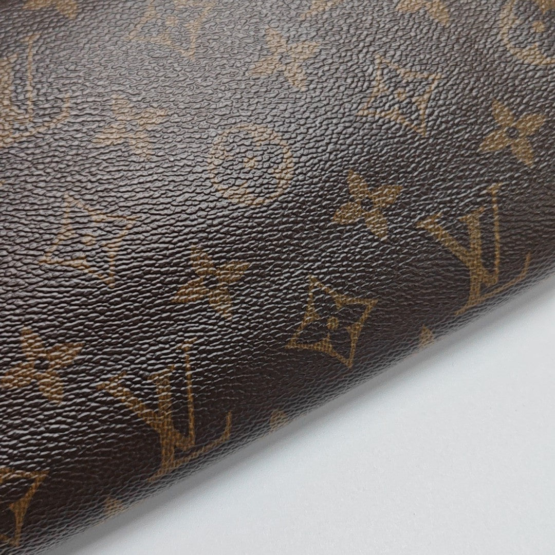 FÉLICIE Monogram Coated Canvas Brown
