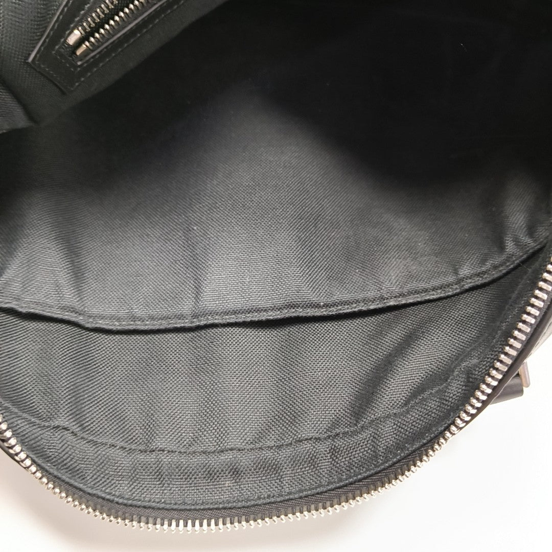 Signature Monogram Calfskin Black
