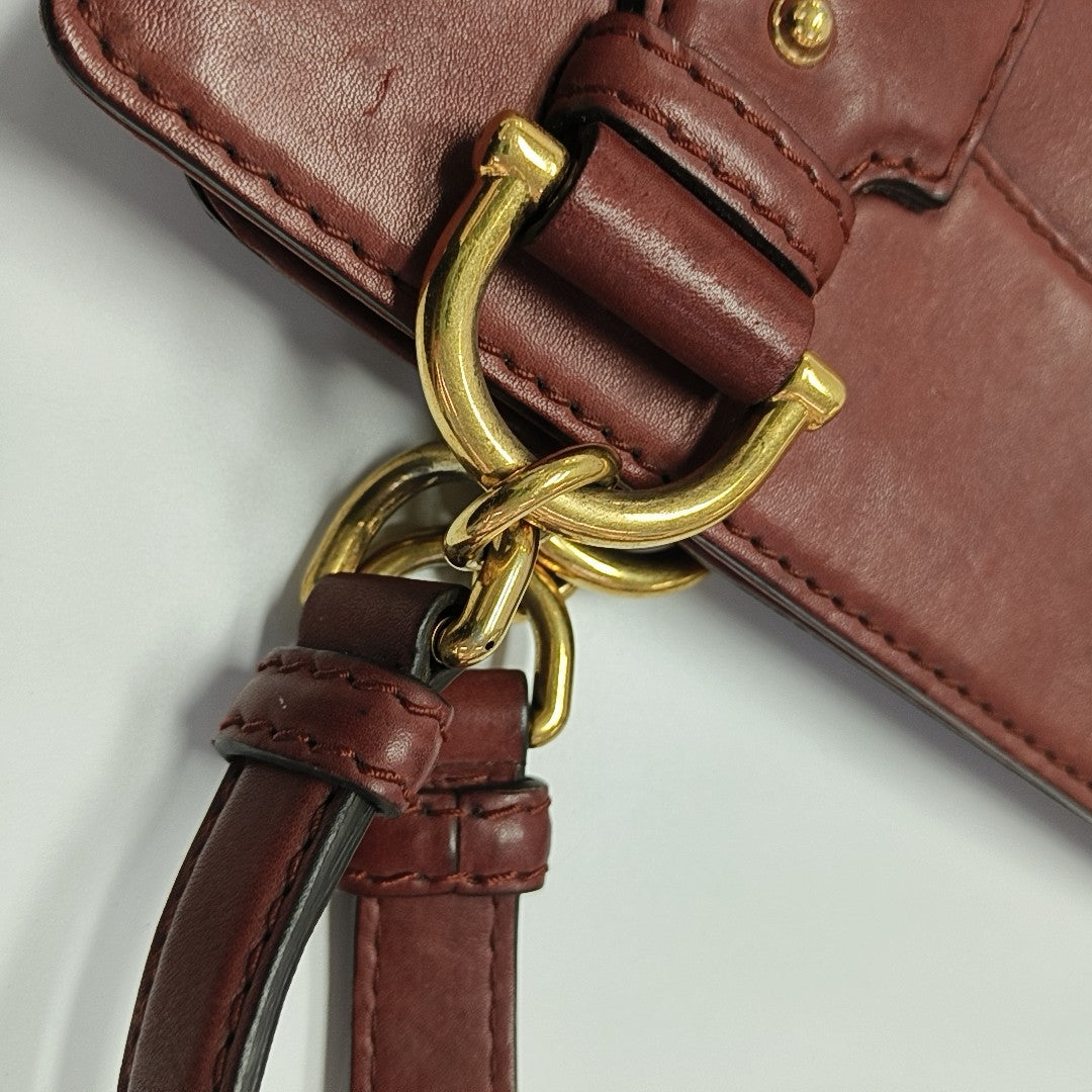 Calfskin Tote Bag Red