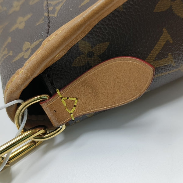 DIANE Monogram Coated Canvas Brown