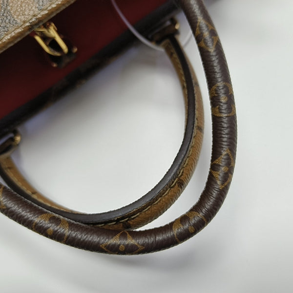 ONTHEGO PM Monogram Coated Canvas Brown